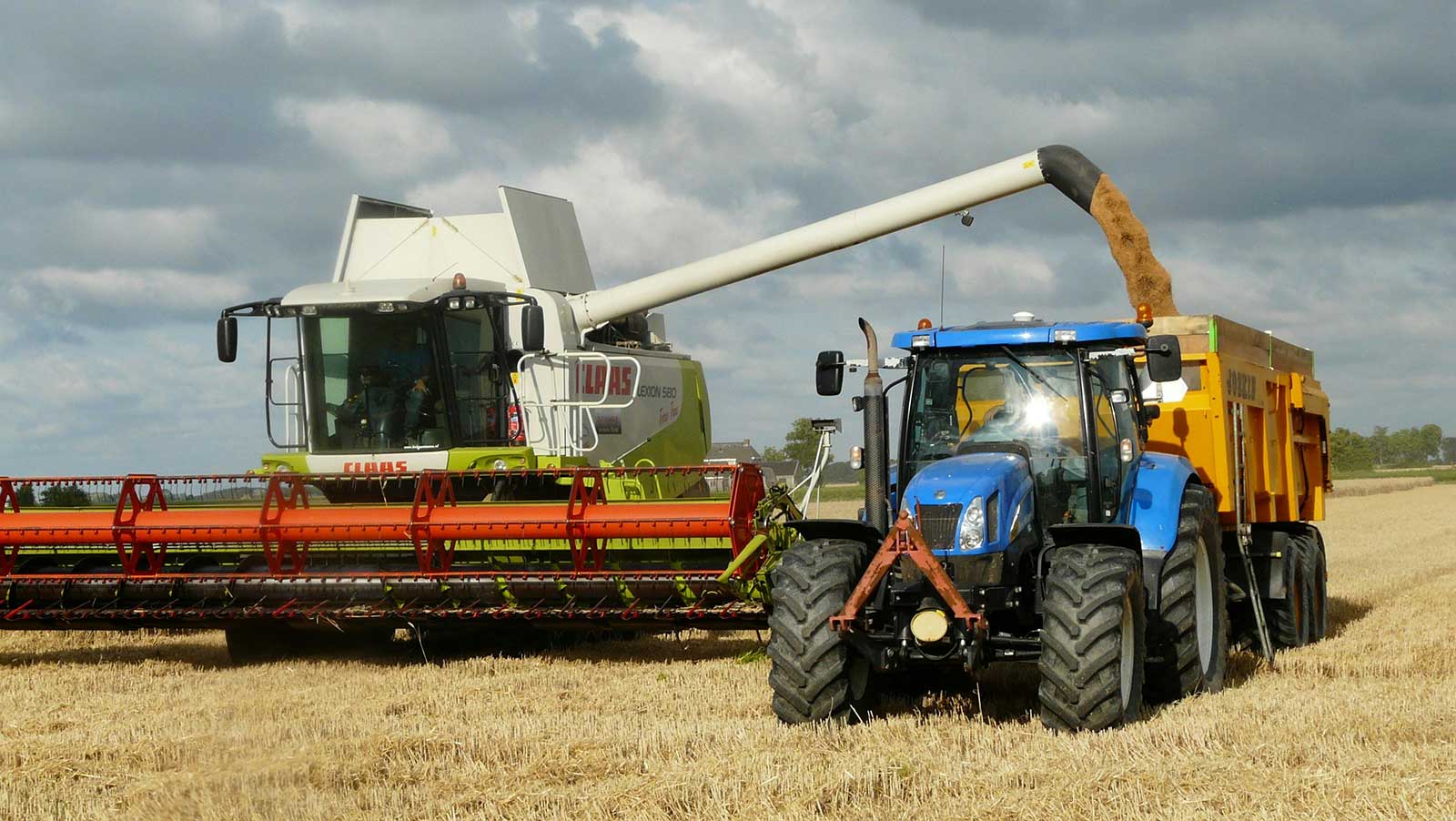 Agricultural Equipment using composite bearings.